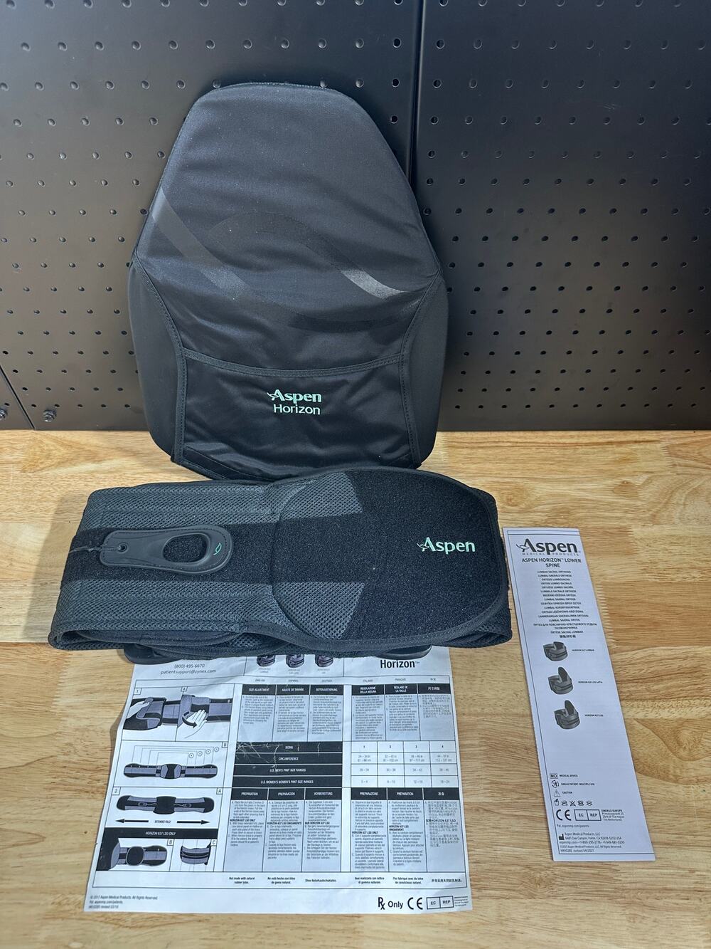 Aspen Horizon 637 Lower Spine Back Support Brace